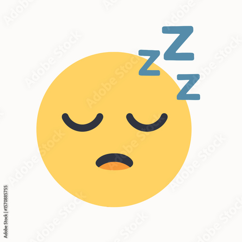Peaceful Sleeping Face Emoji With Zzz