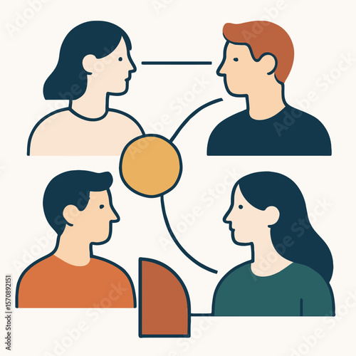Team Collaboration And Effective Communication Concept