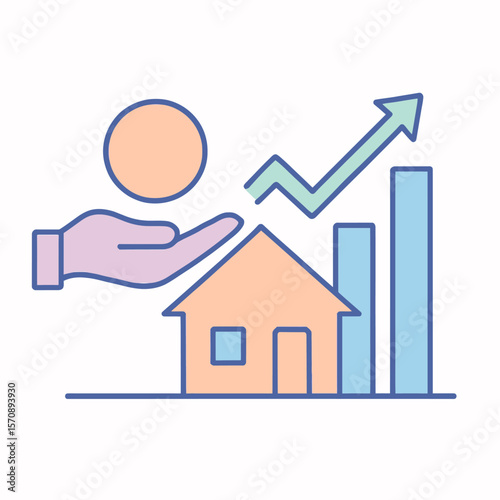 Real Estate Investment Growth Concept