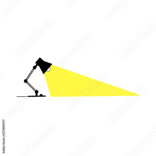 study lamp illustration