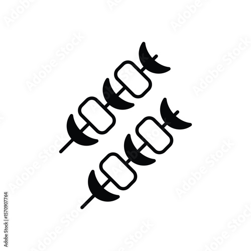 Brochette  Vector icon