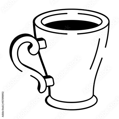 A sketchy style icon depicting a ceramic mug
A sketchy style icon depicting a ceramic mug
