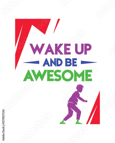 vector illustration of a man running