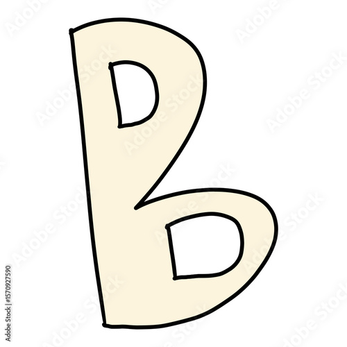 hand drawing ugly unique doodle abjad font