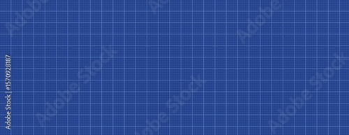 Blue Grid: A clean, simple, and symmetrical grid of interconnected lines on a solid blue backdrop, perfect for representing planning, design, or mathematical concepts. 