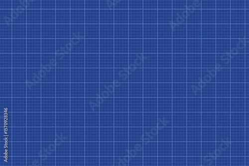 Blueprint Grid: A digitally rendered blueprint-style grid, showcasing a classic architectural or engineering design template. Featuring a modern, clean, and visually organized aesthetic. 