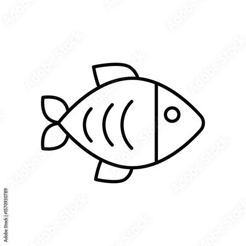 Salmon  Vector icon