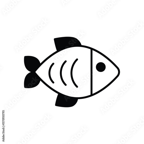 Salmon  Vector icon