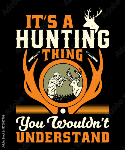 Hunting Tshirt Design