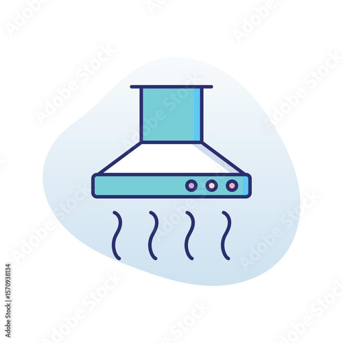 Extractor Hood vector icon