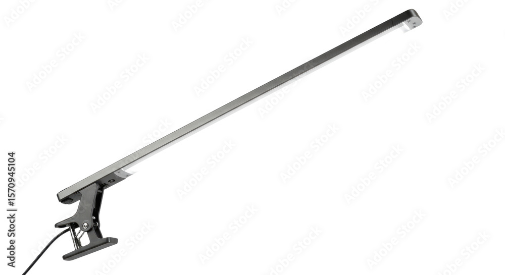 Fototapeta premium Modern LED Desk Lamp with Clamp.