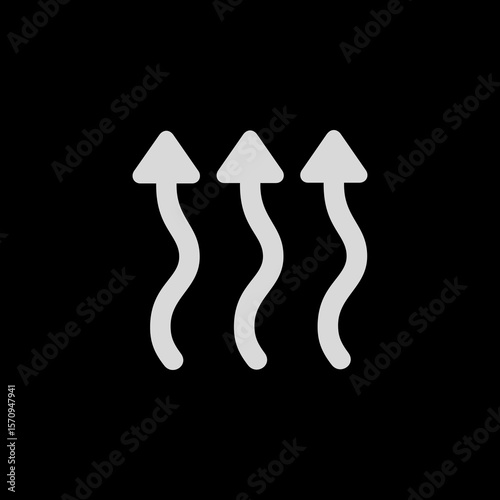 Heat Waves Icon
