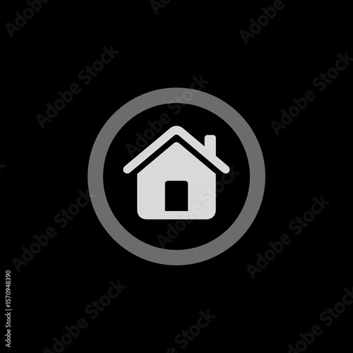 House Circle Icon