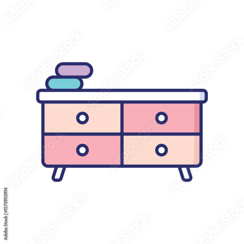 Console Table vector icon