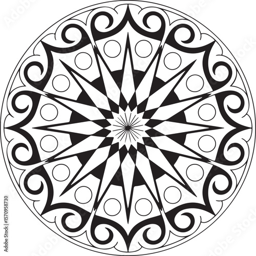 Heart-Shaped Islamic Mandala & Mosque Silhouette Vector Pack