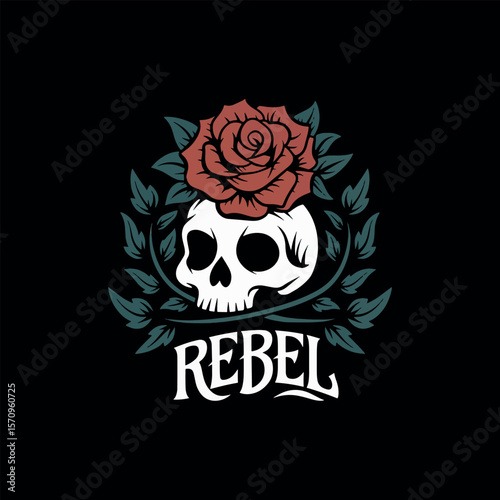 skull t shirt design