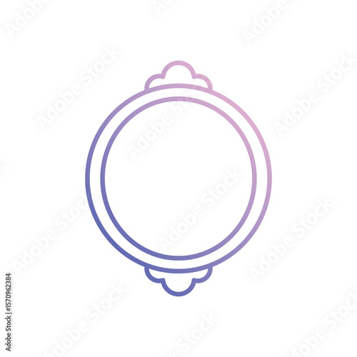 Mirror vector icon