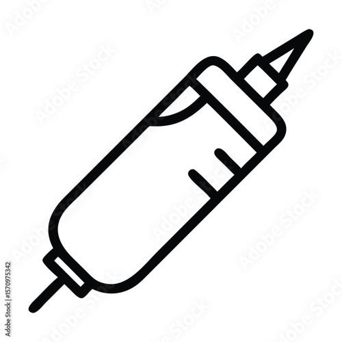 Syringe icon design vector
