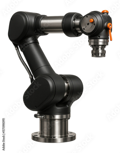Heavy payload robot with a robust build for assembling large machinery parts in industrial plants