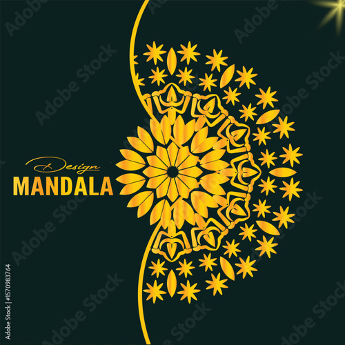 Floral Spirit Mandala Mystic Lines Mandala

 