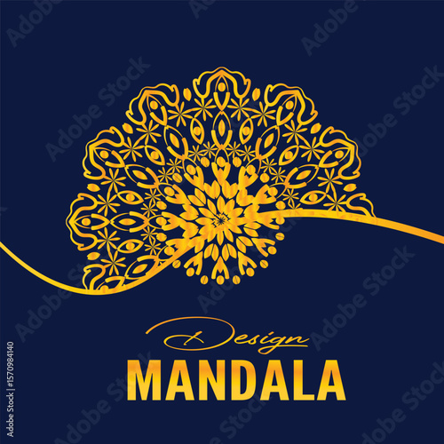 Floral Spirit Mandala Mystic Lines Mandala

 