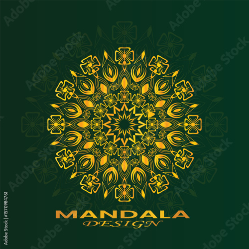 Floral Spirit Mandala Mystic Lines Mandala

 