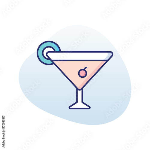 White Lady vector icon
