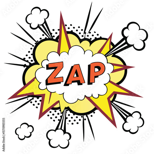 Comic book sound effect graphic