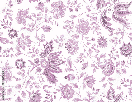 floral seamless pattern design