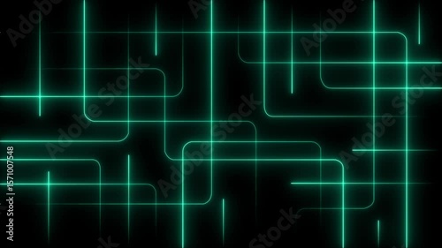 Wallpaper Mural abstract colorful background with bright neon rays and glowing lines.abstract Neon glow grid line trail technology background, trail light sweep animation. 4k resolution , seamless looped. Torontodigital.ca