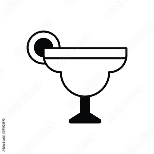 Cosmopolitan  vector icon