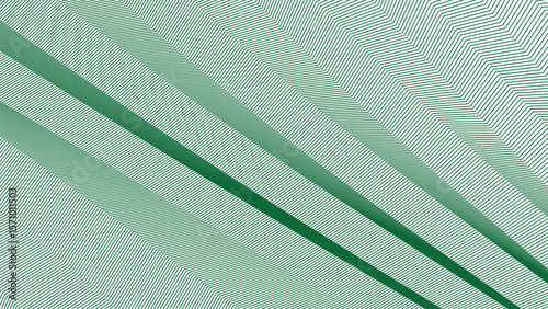 Green zig zag stripes line pattern background for modern abstract fabric wallpaper and digital design