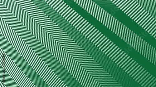 Green zig zag stripes line pattern background for modern abstract fabric wallpaper and digital design