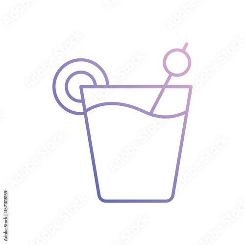 Bloody Mary vector icon