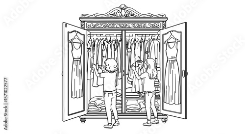 Wardrobe closet organization tips and ideas for small spaces and bedroom storage solutions for apparel styling