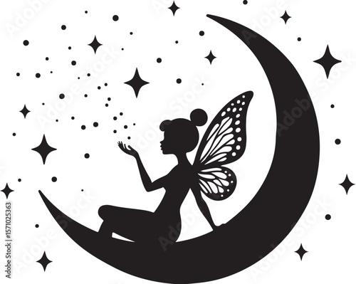 Mystic Moon & Crystal Dream vector Set