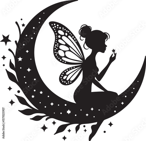 Mystic Moon & Crystal Dream vector Set