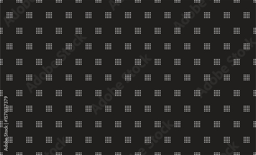 Oriental geometric seamless vector pattern with modern minimalist floral design, delicate diamond shapes, and line-based ornamentation