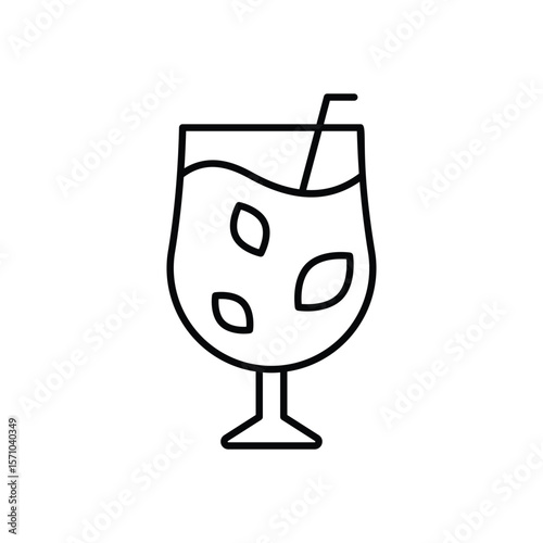Peppermint  vector icon