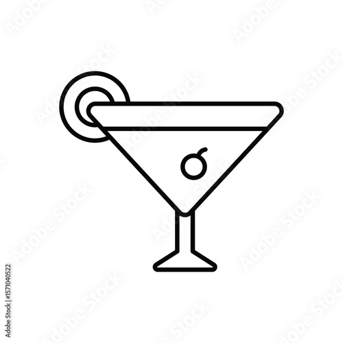 White Lady vector icon