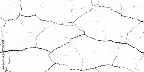 white textured wall with cracks and brick foundation, creating a distressed and some dark spots, textured appearance. it looks aged