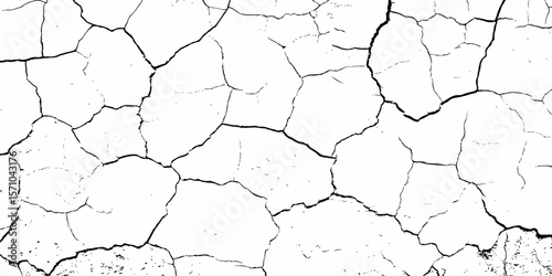 white textured wall with cracks and brick foundation, creating a distressed and some dark spots, textured appearance. it looks aged	