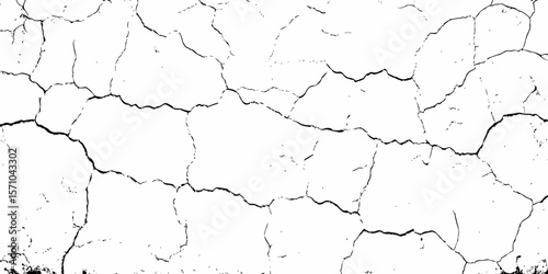 white textured wall with cracks and brick foundation, creating a distressed and some dark spots, textured appearance. it looks aged	