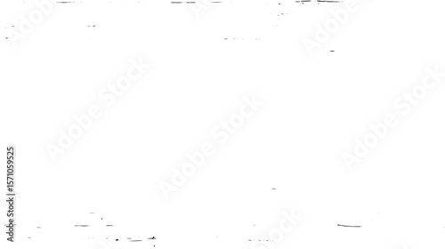 A white background with subtle texture and faint dark markings scattered across the surface area evenly