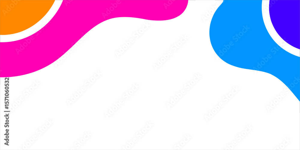 Fototapeta premium Abstract background with flowing, vibrant colors (5)