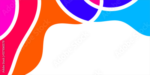 Abstract design with flowing, vibrant colors (5)