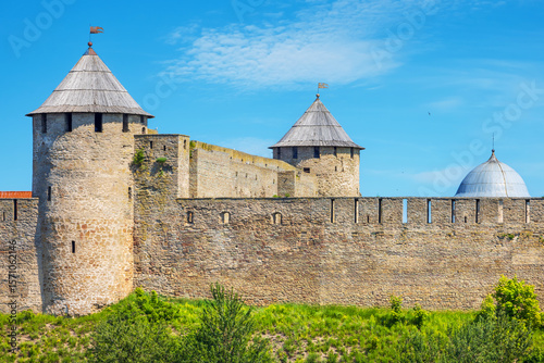 Ivangorod fortress. Russia