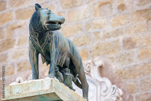 Capitoline Wolf. Rome, Italy