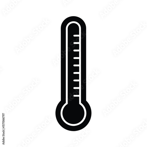 Portable Thermometer Icon Vector Illustration