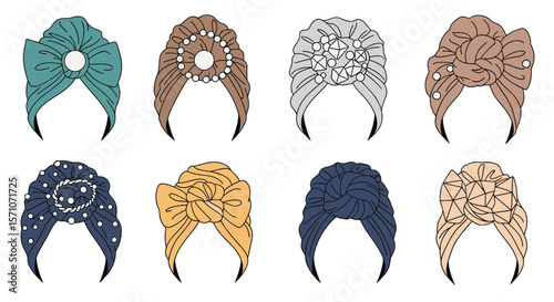 Elegant Headwear Styles for Women Capturing Unique Fashion Trends